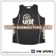 Newest customized OEM mens 100% polyester moisture wicking functional sports tank