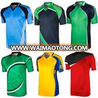 Wholesale dye sublimation blank cricket shirt custom cricket jersey for team